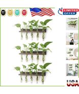 Functional Indoor Garden - 3-Tier Propagation Station with Stunning Deco... - $50.34 CAD