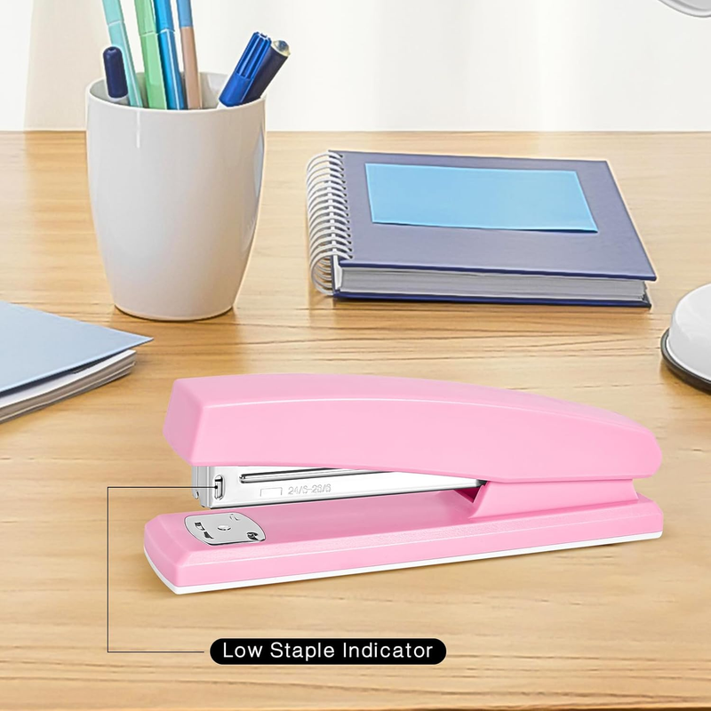 Stapler 25 Sheet Capacity with 1000 Staples and Staple Remover - Staplers for De Item image 3