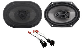 Rockville 6x8&quot; Front Speaker Replacement Kit For 99-2004 Ford F-250/350/... - $85.99
