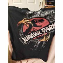 Jurassic Park Universal Studios Size Medium T-Shirt Black - £11.85 GBP