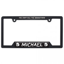 Halloween Michael Myers License Plate Frame by Elektroplate Black - $34.98