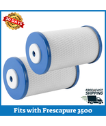 2 Pk Cartucho Carbon Water Filters Compatible Fit Frescapure Royal Prest... - $178.16