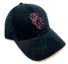 USC TROJANS UNIVERSITY OF SOUTHERN CALIFORNIA CAL BLACK CURVED BILL HAT ... - £13.57 GBP