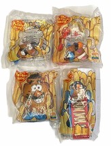 Mr. Potato Head Hasbro 1998 Burger King Toy Lot of 4 Sealed In Package - £9.50 GBP