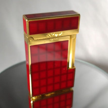 Rare Vintage St Dupont Gatsby Vertigo Laque De Chine Gold Plated Lighter - £1,096.96 GBP