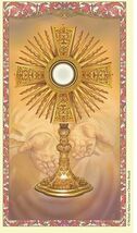 Una Hora con Jesús en el Sagrado Sacramento Oración Laminada en Español,... - $2.78 CAD