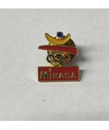 Los Angeles 1984 Olympics MIKASA Official Sponsor Lapel Pin Vintage - €17,18 EUR