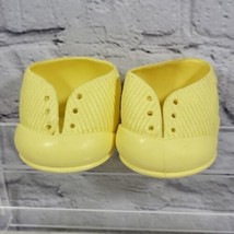 Vintage Ideal Nursery Yellow Tennis Shoes ~ Fits My Child &amp; Cabbage Patch Dolls - $14.84