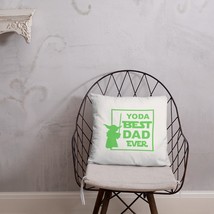 Yoda Pillow, Star Wars Pillow, Dad Joke Pillow, Star Wars Throw Pillow, Funny Th - £19.50 GBP