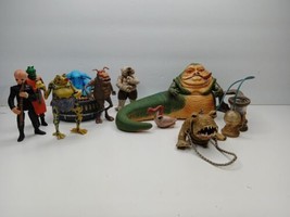 Hasbro Star Wars Rotj Jabba The Hutt Play Set Plus Band Figures - £239.79 GBP
