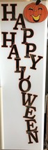 15 Magnetic Happy Halloween Lettering &amp; Orange Jack O Lantern Pumpkin - $277.82 MXN