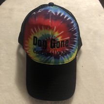 Tie-dye  Trucker Hat  knitted  snap back Adjustable Dog Gone Custom crew... - $14.74