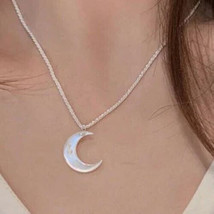 Mother of pearl moon pendant - $12.86