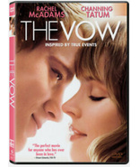 The Vow Drama Movie DVD Love Story Inspired by True Events Widescreen Tatum - £5.58 GBP