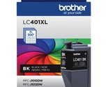 Brother Genuine LC401XLBK High Yield Black Ink Cartridge - £43.71 GBP