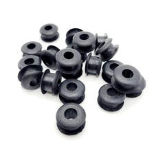 7/16&quot; Panel Hole Rubber Grommets 1/4&quot; ID Wiring Bushing for 1/4&quot; Thick Walls - £9.23 GBP+