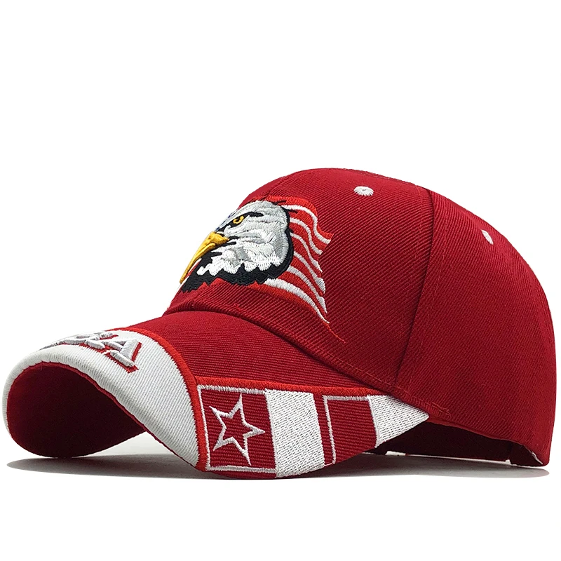 Sa flag eagle embroidery baseball cap snapback caps casquette hats fitted casual gorras thumb200