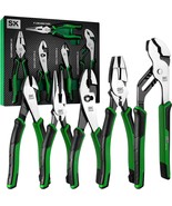 SK 5-Piece Pliers Set, 8&quot; Long Nose Pliers, 9.5&quot; Linesman Pliers, 8&quot; Sli... - $2,726.70 MXN