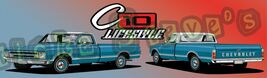 C10 Lifestyle Vinyl Truck Chevy Chevrolet Sticker Decal X 5 Pack - $32.62