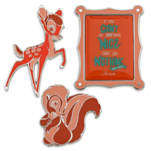 Disney Wisdom Pin Set – Bambi – August – Limited Release - $24.64