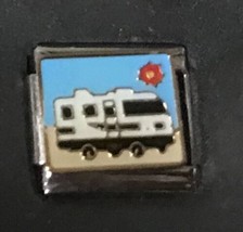 Motor Home Mobile Home Wholesale Italian Charm Enamel Link 9MM K50 - £11.21 GBP