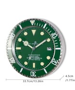 12 Inch Exquisite European Quartz Watch Design Modern Luminous Wall Clock - $1,674.19 MXN