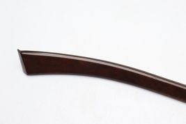 97-03 BMW E39 540I M5 FRONT RIGHT PASSENGER DOOR WOOD TRIM MOLDING E3401 image 4
