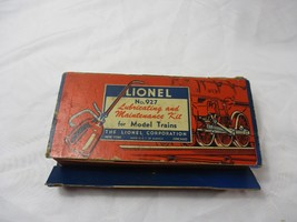 Lionel Vintage 1950 First Issue No 927 Lubricating & Maintenance Kit - $24.74