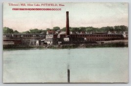 Pittsfield MA Tillotson&#39;s Mill Silver Lake 1910 Dalton To Hinsdale Postcard W29 - £31.42 GBP