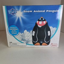 Snow Zone Penguin Snow Tube Inflatable Sled 38&quot; x 25&quot; New in Box Winter Toy - $468.48 MXN