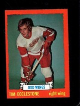 1973-74 Topps #124 Tim Ecclestone Exmt Red Wings *X47168 - £0.96 GBP