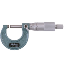 Mitutoyo 103-177 Outside Micrometer 0-1&quot; Ratchet Stop Baked-Enamel Finish - $189.48 CAD