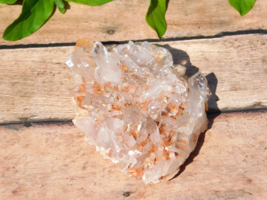 Clear Quartz Crystal Cluster from Arkansas 108g Meditation Positive Ener... - £29.75 GBP