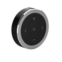New wireless bluetooth media button mobile remote control silver - $14.34