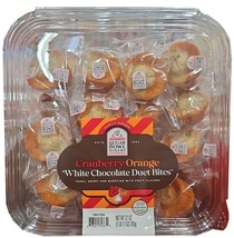 Sugar Bowl Bakery Cranberry Orange Cakes 27 Oz White Chocolate Duet Bites - £19.20 GBP