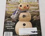 Create &amp; Decorate Magazine January-February 2013 Country Primitive Crafts - $14.98