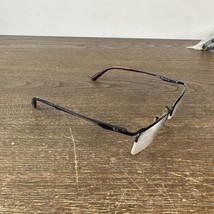 Ray Ban RB 8678 1012 Half Rim Black Eyeglasses Optical Frame 51-18-140 - £18.44 GBP