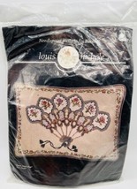 Bucilla Louis Nichole Queen Annes Fan Needlepoint Kit 4590 Pillow Sealed Kit - £22.40 GBP