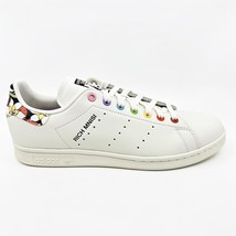 Adidas Stan Smith Pride RM Off White Multicolor Mens Athletic Sneakers - £58.73 GBP