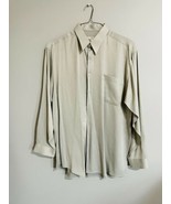 Men&#39;s Long Sleeve Button-Down Shirt - £10.12 GBP