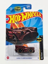 Hot Wheels Classic TV Series Batmobile Dark Red 3/250 Batman #1 (SEALED) - £4.74 GBP