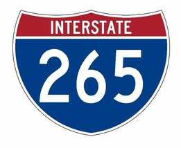 Interstate 265 Sticker R2049 Highway Sign Road Sign - £1.14 GBP+