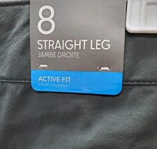 Columbia Women's 8 Regular Saturday Trail Straight Leg Active Fit Pants Gray image 4