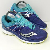 Saucony Women’s Triumph ISO 3 Running Shoe Sz 9 Sneaker Purple Blue S103... - $24.70