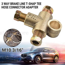 Orysin 3-Way Brake T Piece M10 Hydraulic Handbrake Short Union Metric Fi... - $9.49