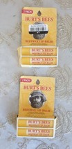 Burt&#39;s Bees Beeswax Lip Balm ~ With Vitamin E &amp; Peppermint ~ 2-Pack Total 4 - £8.59 GBP