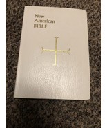 St. Joseph Edition of the New American Bible White Faux Leather  - £11.72 GBP
