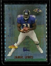 2000 Fleer Showcase Chrome Football Card 3 Of 20 Jamal Lewis Baltimore Ravens - £6.70 GBP