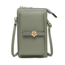 Women Soft Leather Large Capacity Touch Screen Mobile Phone Bag Multi-function Z - £24.37 GBP