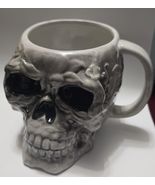 Southern Gothic White Skull Mug, 23oz - $36.06 CAD